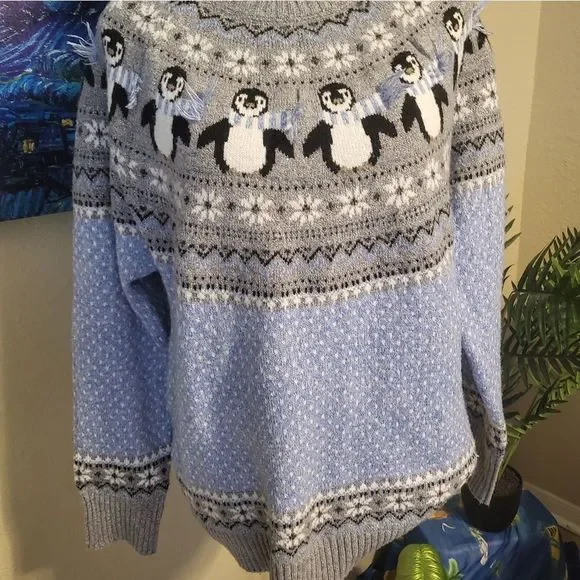 Holiday SNOWMAN ⛄️ SWEATER - Picture 3 of 5